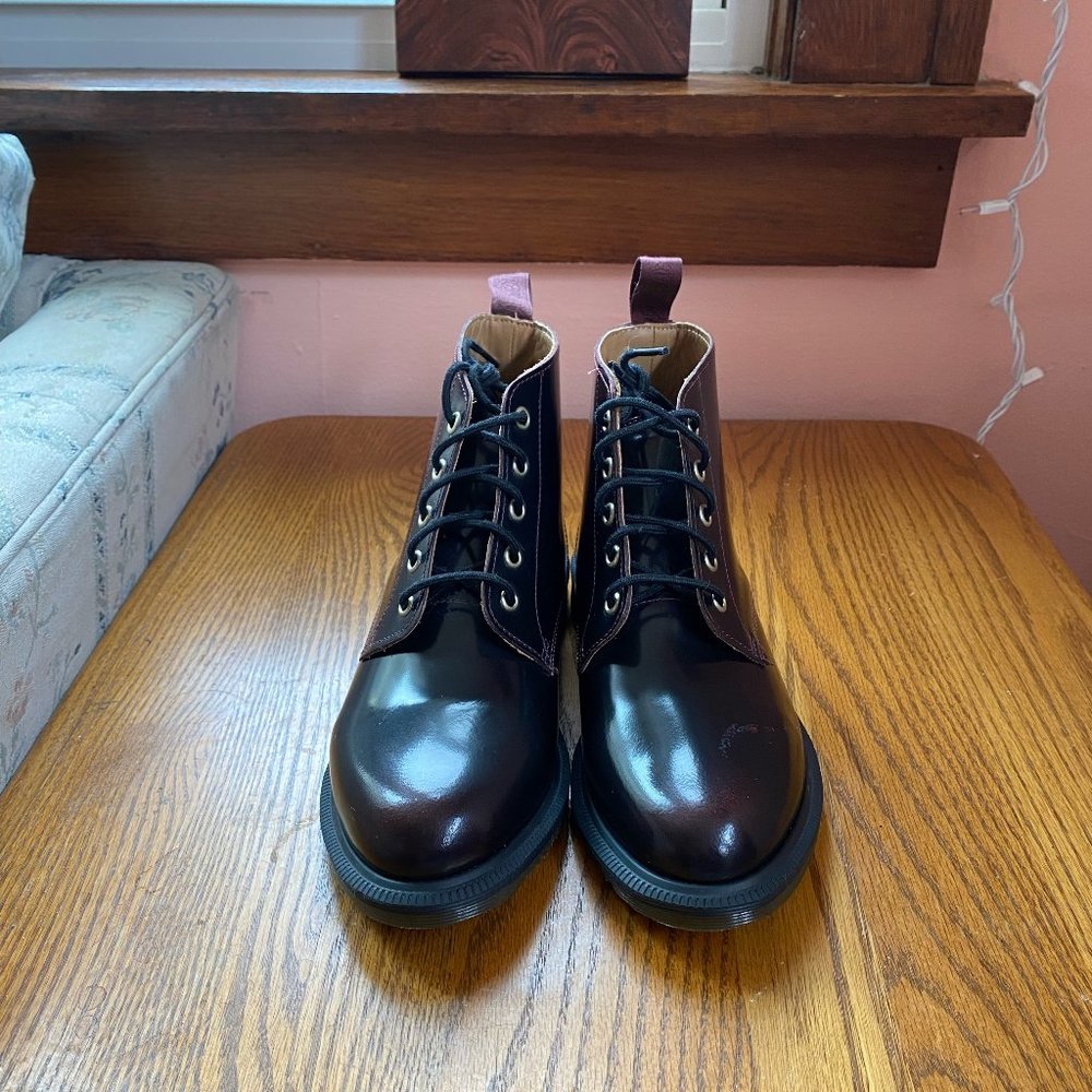 Dr. Marten's Emmeline Arcadia Cherry Red Boots